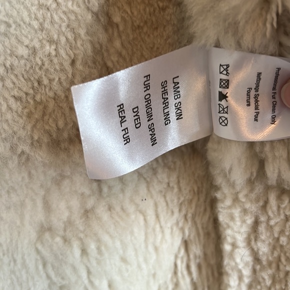 NWT Veronica Beard Windsor shearling jacket - Picture 7 of 11